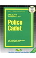 Police Cadet: Passbooks Study Guide