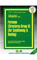 Foreman (Structures-Group H) (Air Conditioning & Heating): Passbooks Study Guide