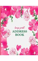 Large Print Address Book