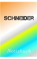Schneider Notizbuch