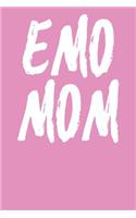 Emo Mom: Graph Paper Notebook 6x9 120 Pages