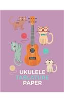 Ukulele Tablature Paper