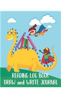 Reading Log Book Draw and Write Journal