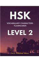 HSK Vocabulary Characters Flashcards Level 2