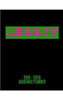 Legacy 2019 - 2020 Academic Planner