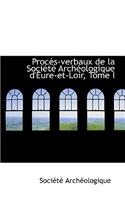 Proc S-Verbaux de La Soci T Arch Ologique D'Eure-Et-Loir, Tome I