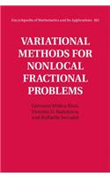 Variational Methods for Nonlocal Fractional Problems