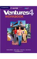 Ventures Level 4 Workbook with Audio CD