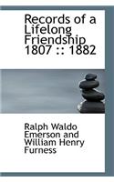 Records of a Lifelong Friendship 1807: : 1882: : 1882