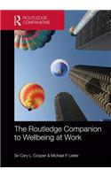 Routledge Companion to Wellbeing at Work