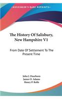 History Of Salisbury, New Hampshire V1