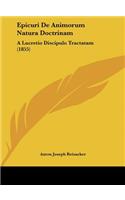 Epicuri de Animorum Natura Doctrinam