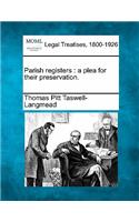 Parish Registers