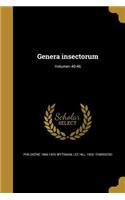 Genera insectorum; Volumen 40-46
