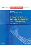 Principles of Hand Surgery and Therapy