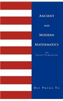 Ancient and Modern Mathematics