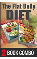 Quick 'n Cheap Recipes and Raw Recipes for a Flat Belly: 2 Book Combo