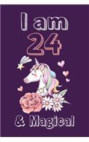 I am 24 & Magical Sketchbook