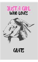 Just A Girl Who Loves Goats