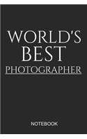 World's Best Photographer Notebook