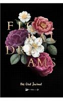 Floral Deams - Dot Grid Journal
