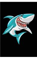 Shark: 6x9 Ruled Notebook, Journal, Daily Diary, Organizer, Planner