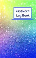Password Log Book: Never forget another website login password with this handy record notebook where you can list your details to keep them safe. Bright rainbow colour
