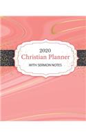 Christian Planner 2020 with Sermon notes