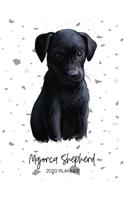 Majorca Shepherd 2020 Planner: Dated Weekly Diary With To Do Notes & Dog Quotes