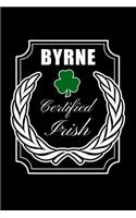 Byrne Certified Irish