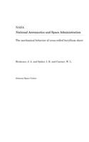 The Mechanical Behavior of Cross-Rolled Beryllium Sheet