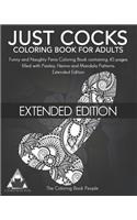 Just Cocks Coloring Book for Adults