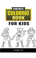 Fortnite Coloring Book for Kids