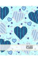 2019-2020 Planner Weekly and Monthly 8.5 X 11: (Academic Year)