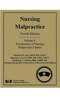 Nursing Malpractice, Volume 1