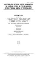 Confirmation hearing on the nomination of James B. Comey, Jr., to be Director of the Federal Bureau of Investigation