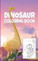 Dinosaur coloring book for kids