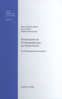 Rassenhygiene ALS Erziehungsideologie Des Dritten Reichs