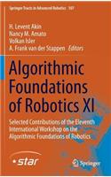Algorithmic Foundations of Robotics XI: Selected Contributions of the Eleventh International Workshop on the Algorithmic Foundations of Robotics