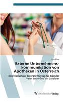 Externe Unternehmens-kommunikation von Apotheken in Österreich