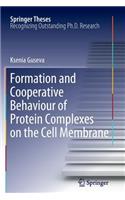 Formation and Cooperative Behaviour of Protein Complexes on the Cell Membrane