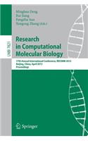 Research in Computational Molecular Biology