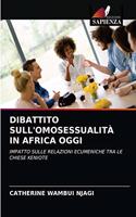 Dibattito Sull'omosessualità in Africa Oggi