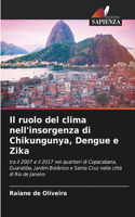 ruolo del clima nell'insorgenza di Chikungunya, Dengue e Zika