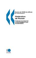 Examens de l'OCDE des politiques de l'investissement Federation de Russie