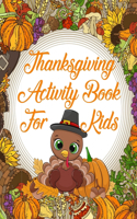 Thanksgiving Activity Book For Kids
