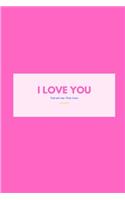 I Love You