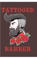 Tattooed Barber Skull Funny Coiffeur