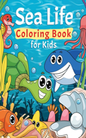 Sea Life Coloring Book for Kids