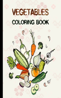 Vegetables Coloring Book
